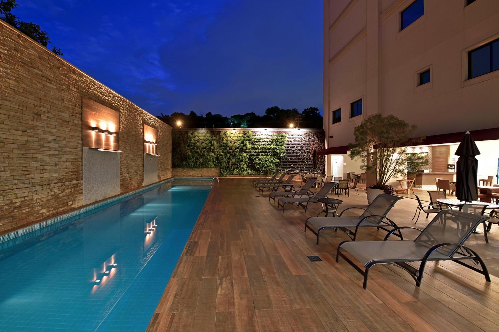 Hotel Mont Blanc Premium Ribeirao Preto Ngoại thất bức ảnh Hotel's pool