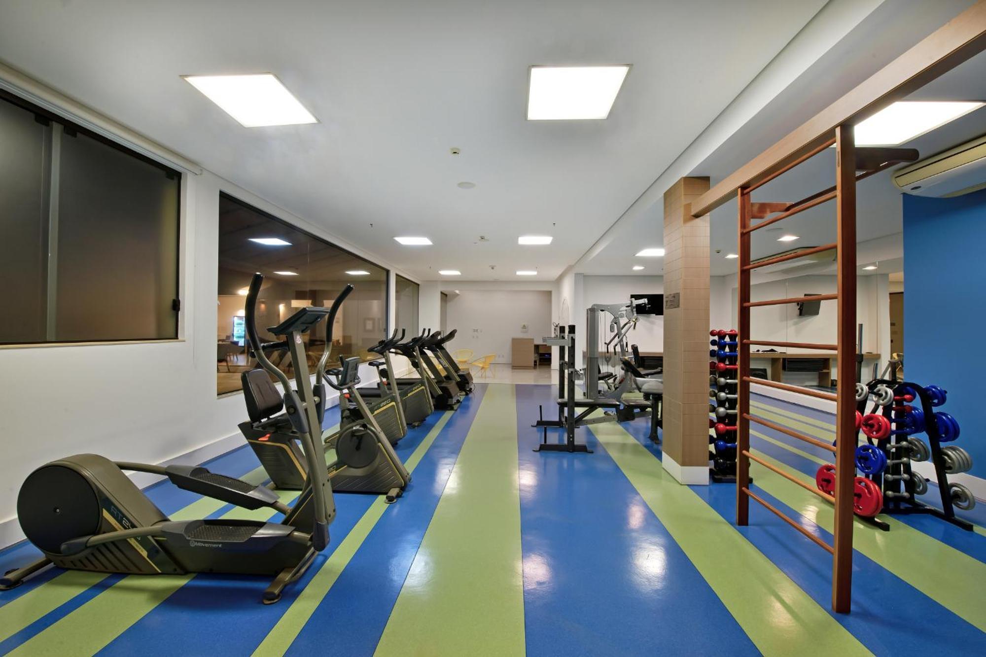 Hotel Mont Blanc Premium Ribeirao Preto Ngoại thất bức ảnh The gym at the hotel